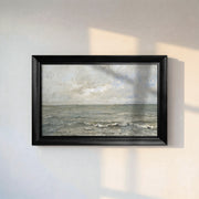 Seascape Framed Canvas Print