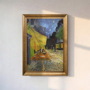 Cafe Terrace at Night by Vincent van Gogh (1888) | Framed Wall Art Print