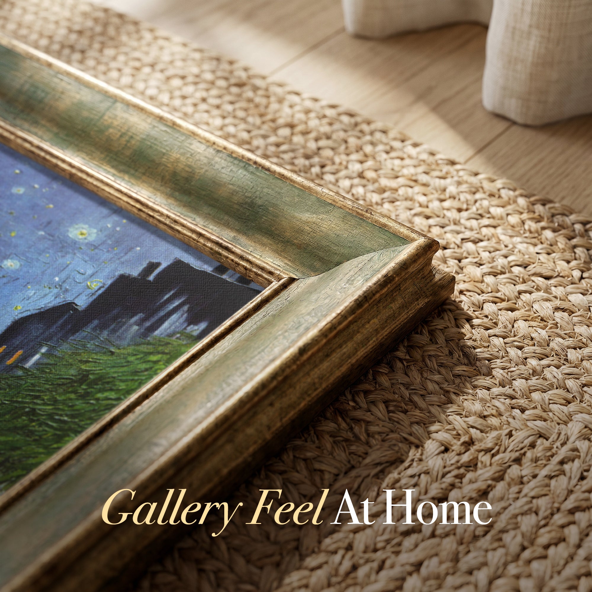 Cafe Terrace at Night by Vincent van Gogh (1888) | Framed Wall Art Print