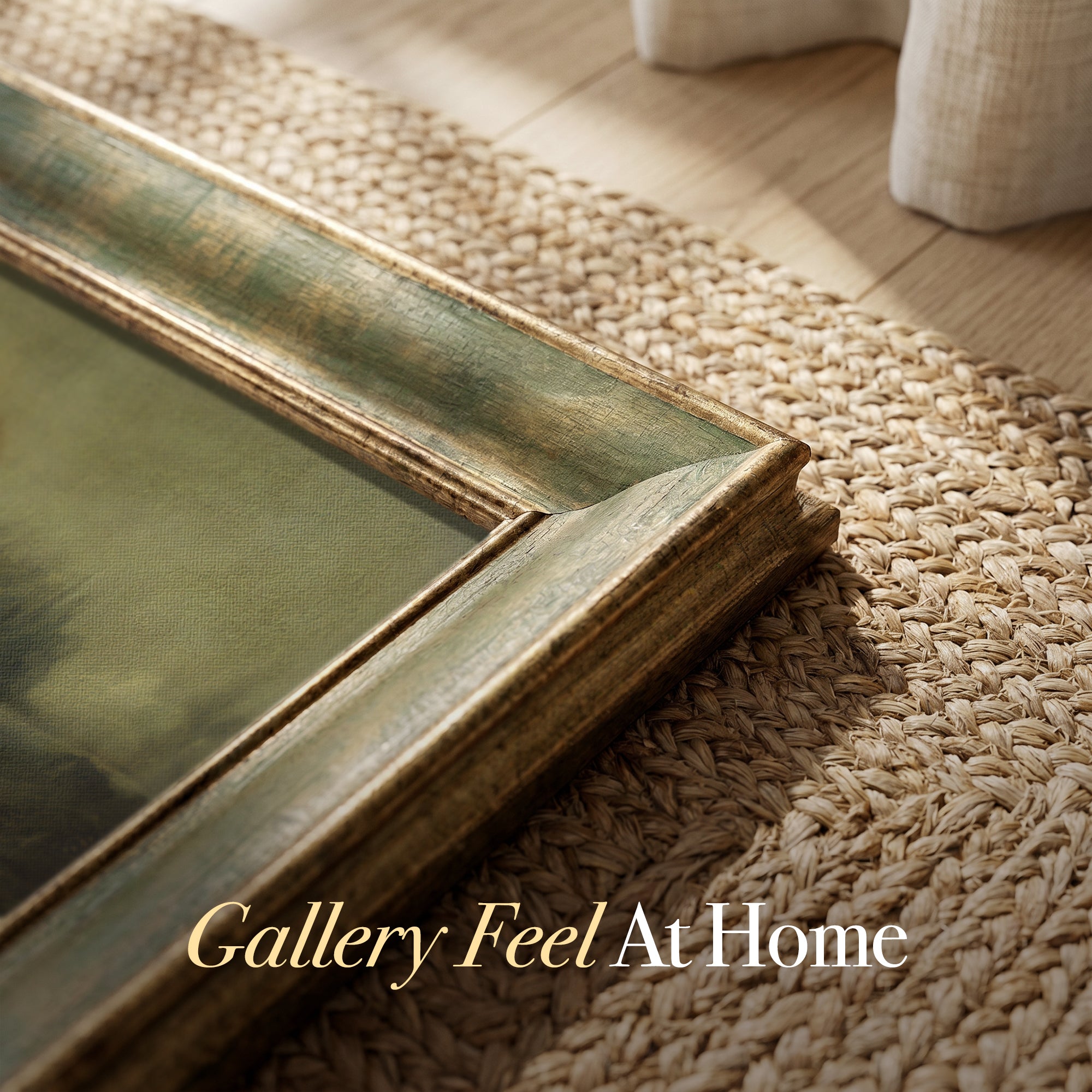 "I'M FINE" Mona Lisa by Leonardo da Vinci Framed Canvas Print