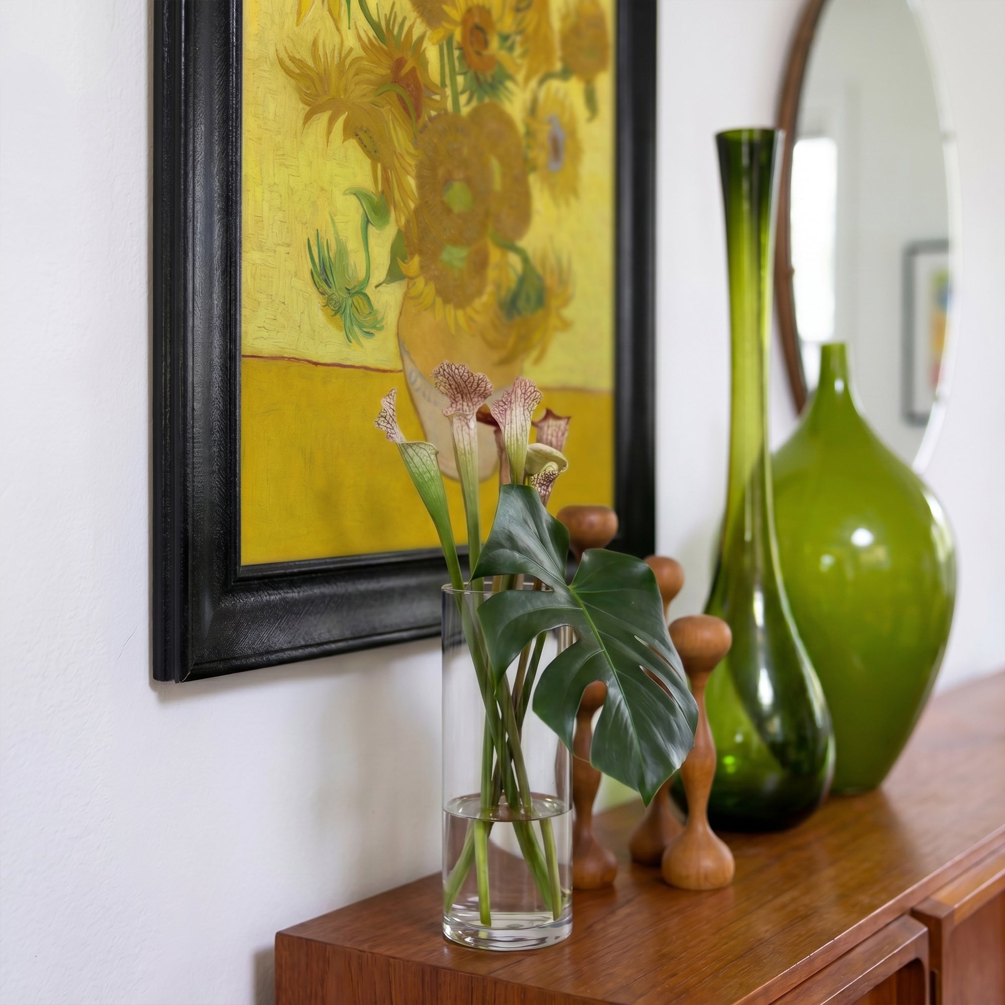 Sunflowers by Vincent van Gogh (1888) | Framed Wall Art Print