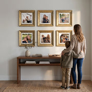 Personalized Champagne -Framed Photo Collage Set – Beautiful Memories Corner