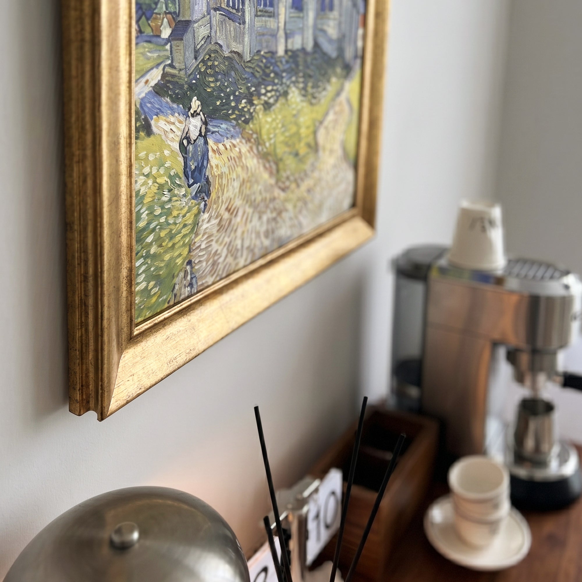The Church at Auvers by Vincent van Gogh (1890) | Framed Wall Art Print