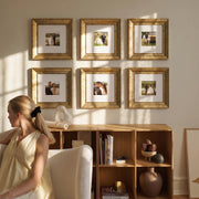 Personalized Champagne -Framed Photo Collage Set – Beautiful Memories Corner