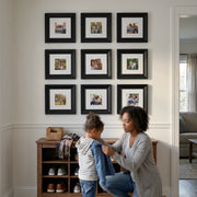 Personalized Black-Framed Photo Collage Set – Beautiful Memories Corner