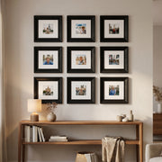Personalized Black-Framed Photo Collage Set – Beautiful Memories Corner