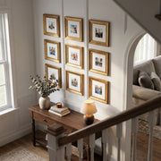 Personalized Gold-Framed Photo Collage Set – Beautiful Memories Corner