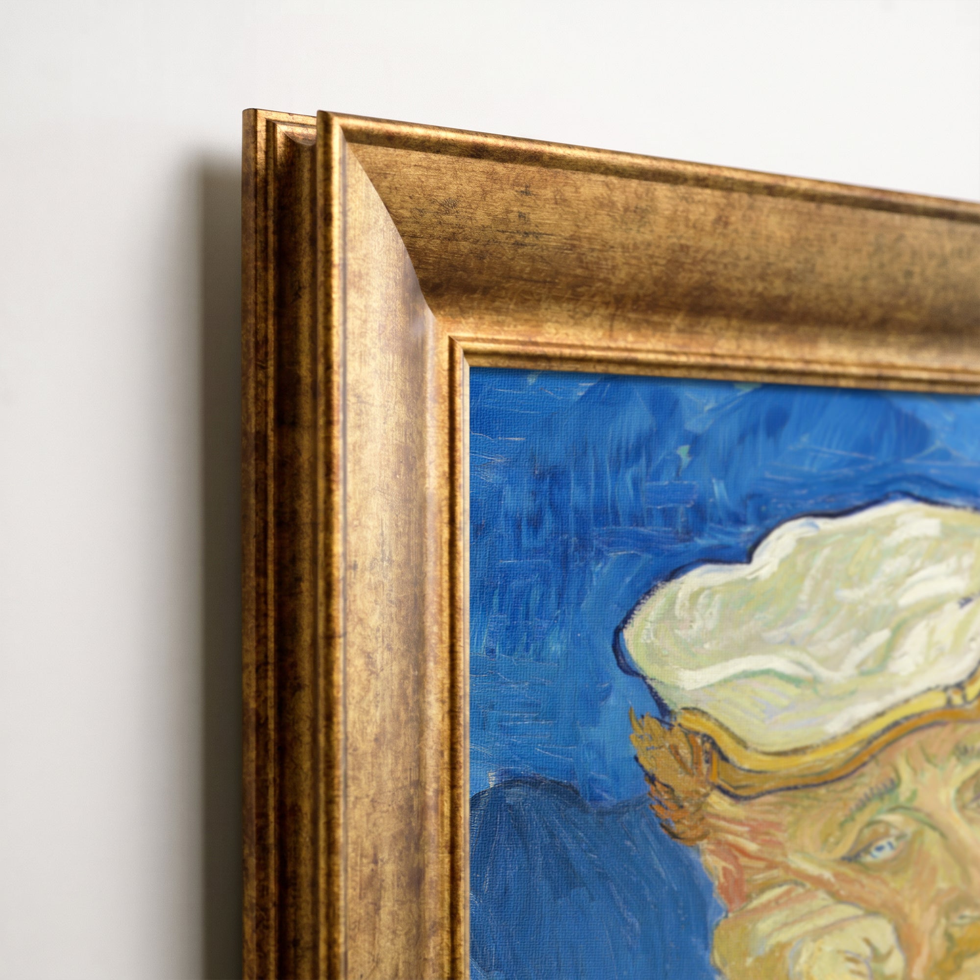Portrait of Dr. Gachet by Vincent van Gogh (1890) | Framed Wall Art Print