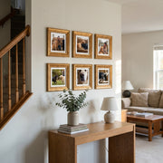 Personalized Gold-Framed Photo Collage Set – Beautiful Memories Corner