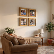 Personalized Gold-Framed Photo Collage Set – Beautiful Memories Corner