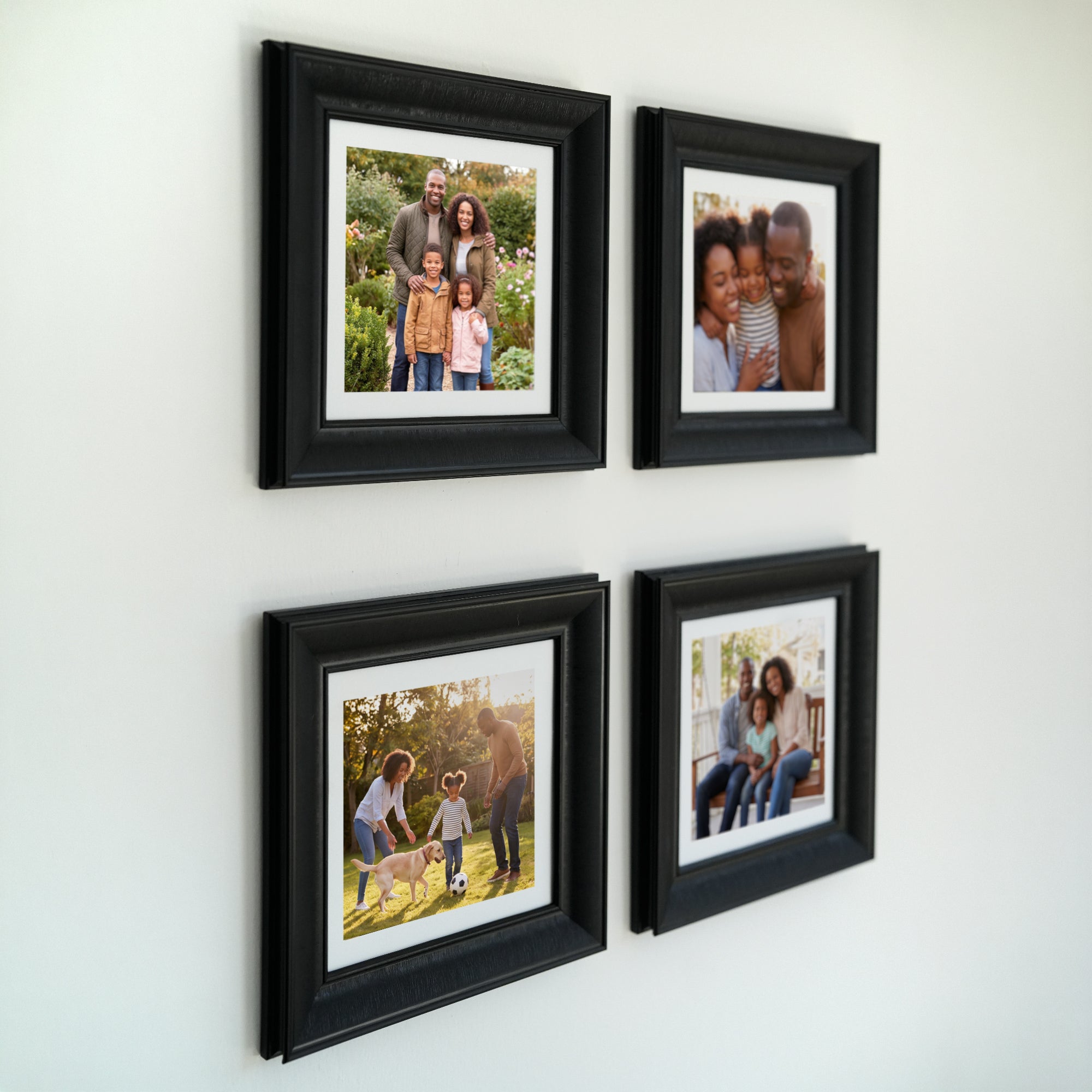 Personalized Black-Framed Photo Collage Set – Beautiful Memories Corner