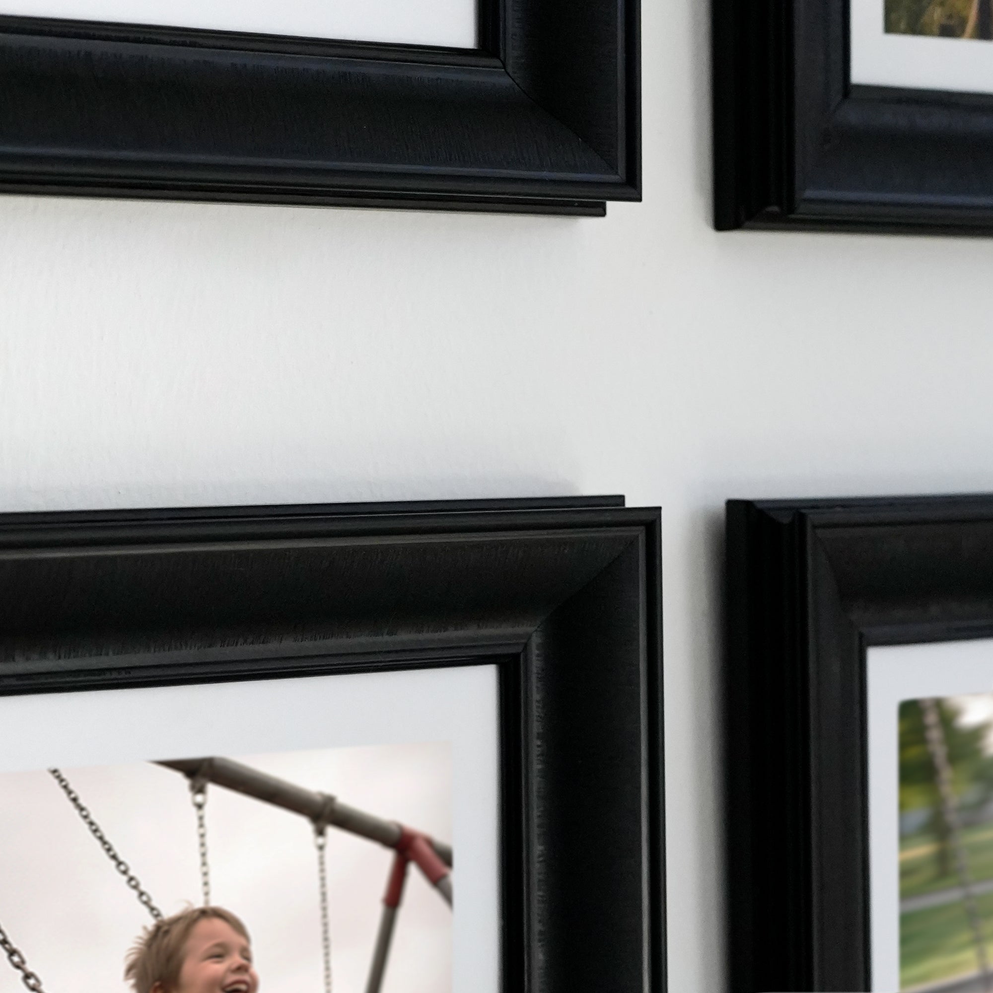 Personalized Black-Framed Photo Collage Set – Beautiful Memories Corner