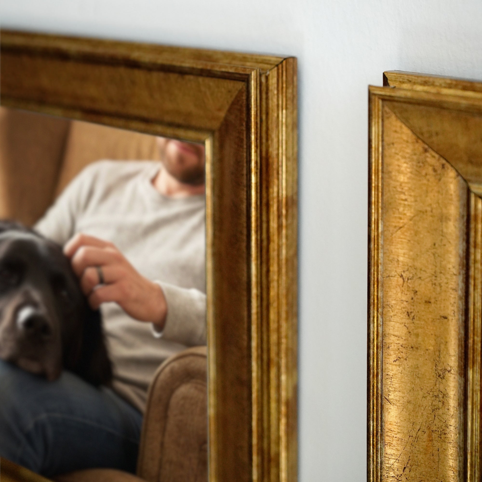 Personalized Gold-Framed Photo Collage Set – Beautiful Memories Corner