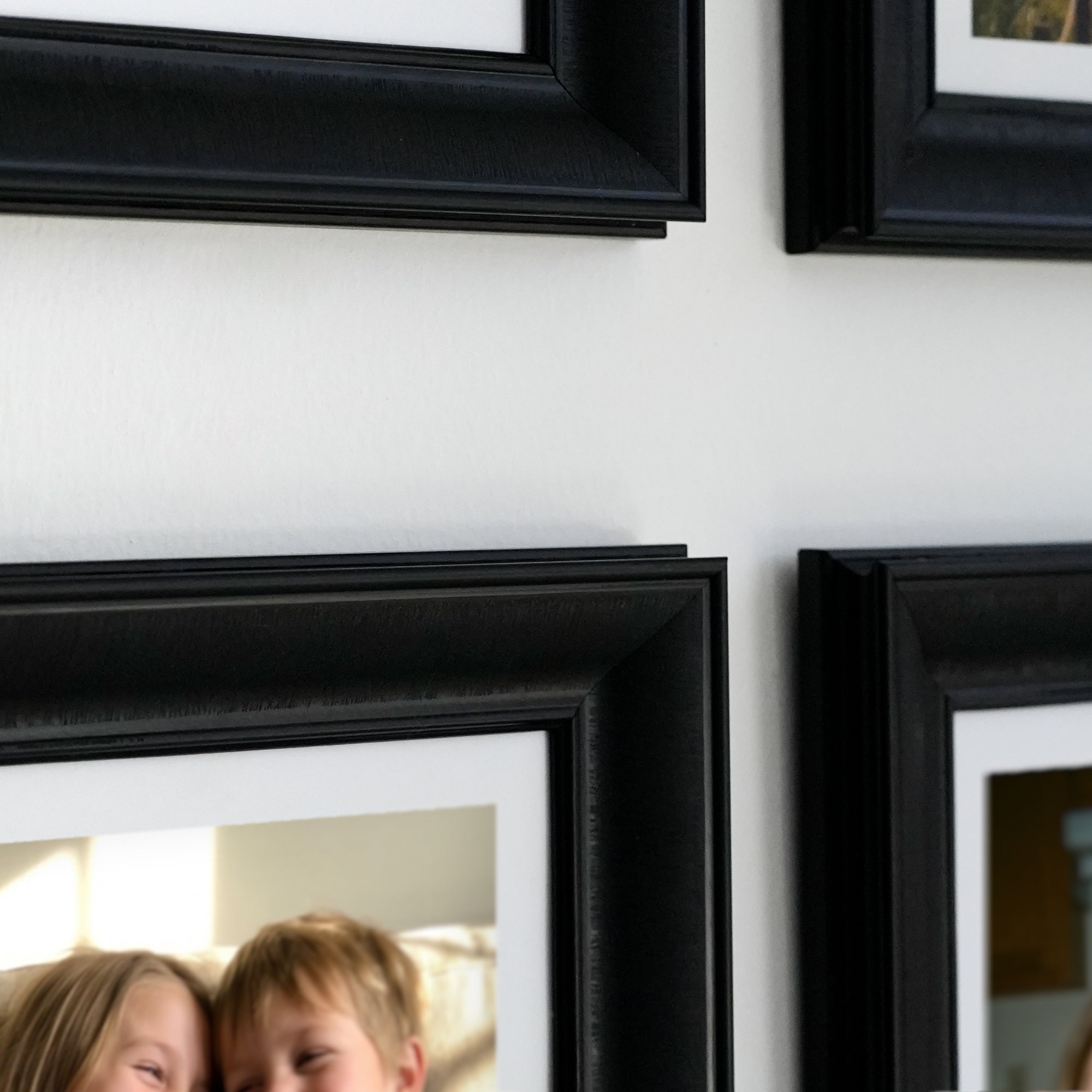 Personalized Black-Framed Photo Collage Set – Beautiful Memories Corner