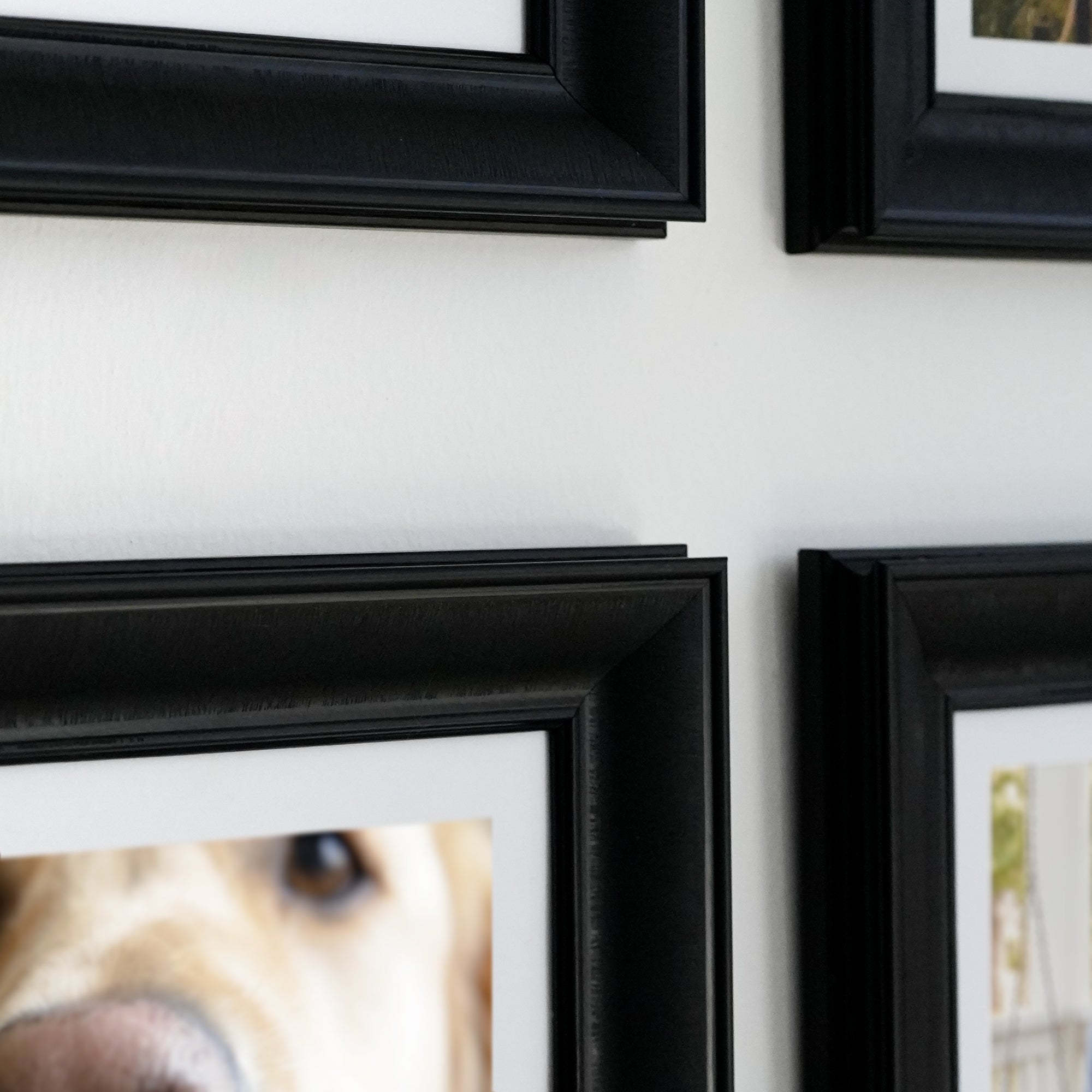 Personalized Black-Framed Photo Collage Set – Beautiful Memories Corner