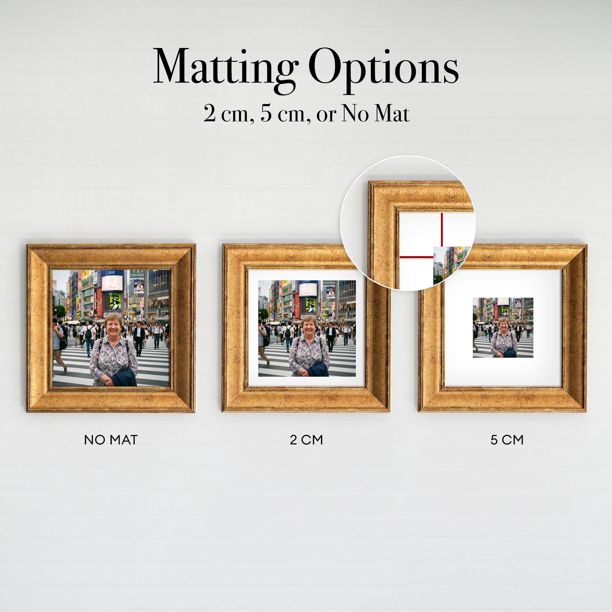 Personalized Gold-Framed Photo Collage Set – Beautiful Memories Corner