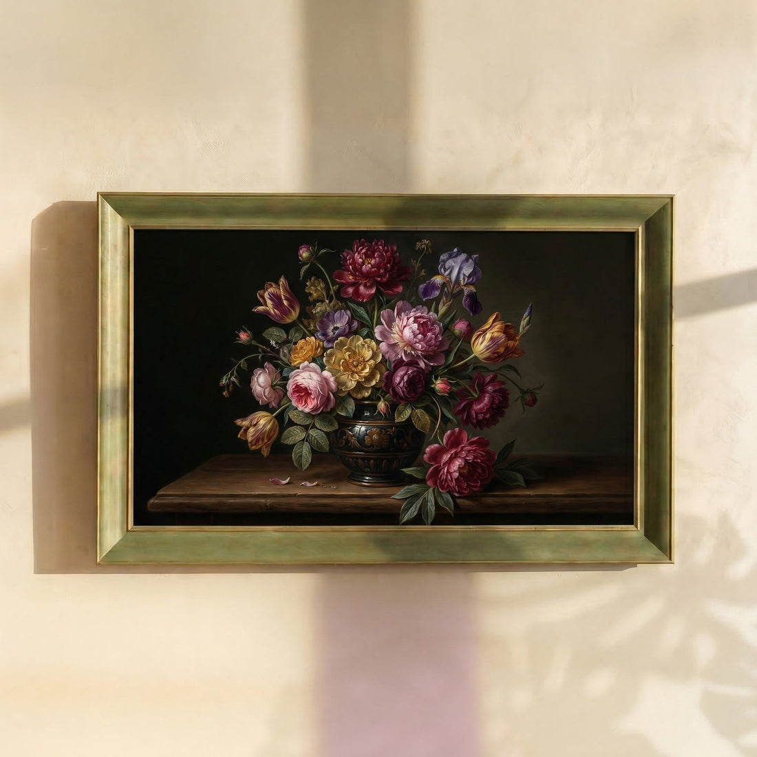 Classic Floral Still Life Painting