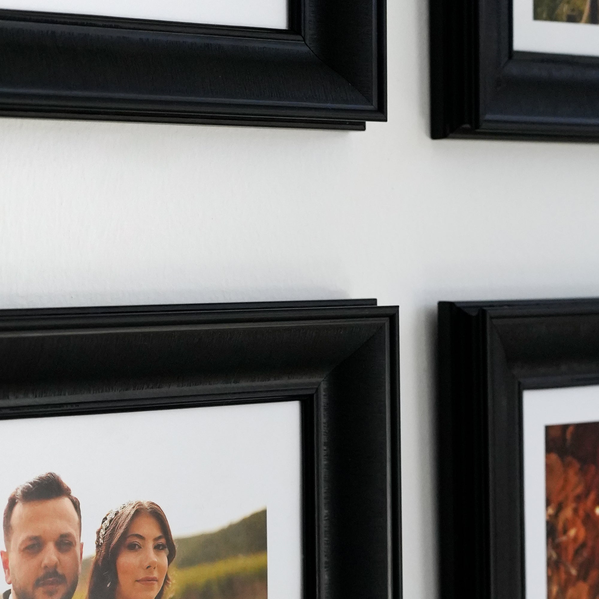 Personalized Black-Framed Photo Collage Set – Beautiful Memories Corner