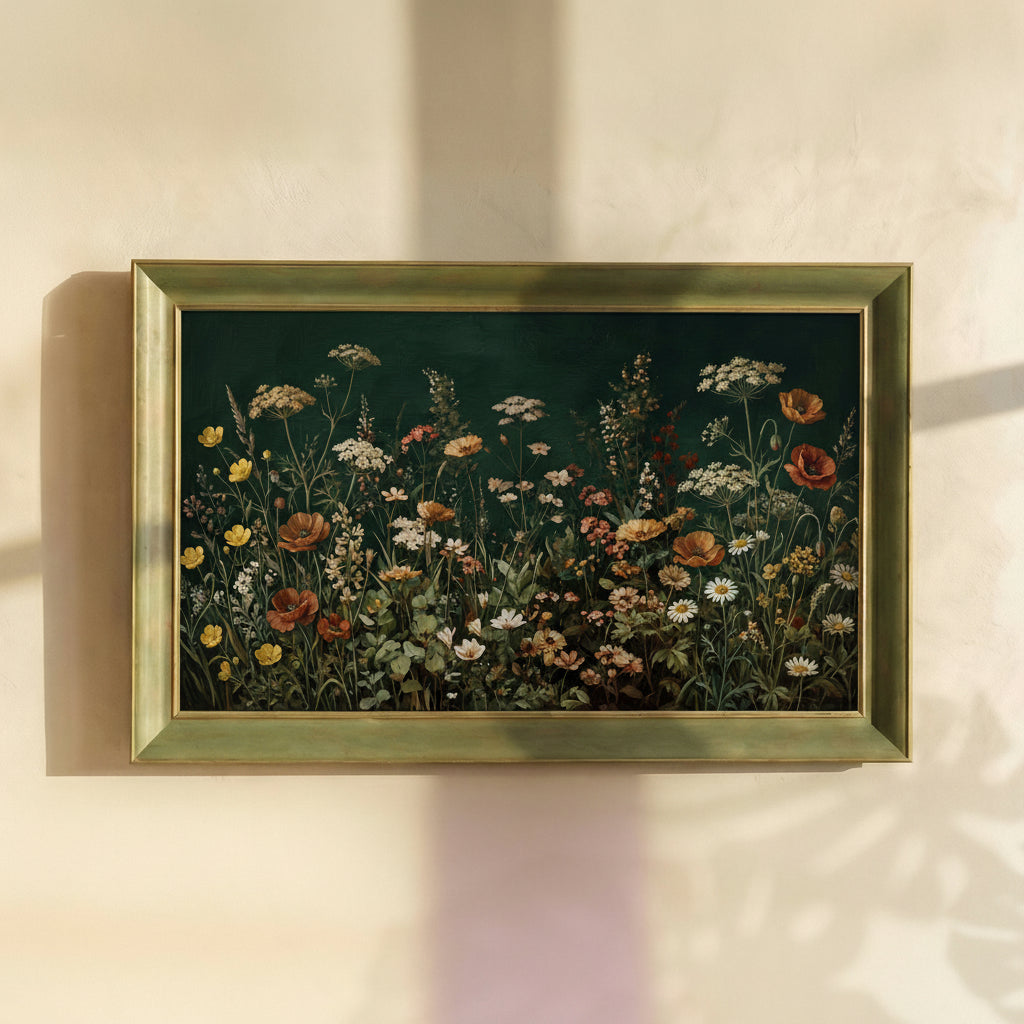 Wildflowers Botanical Painting