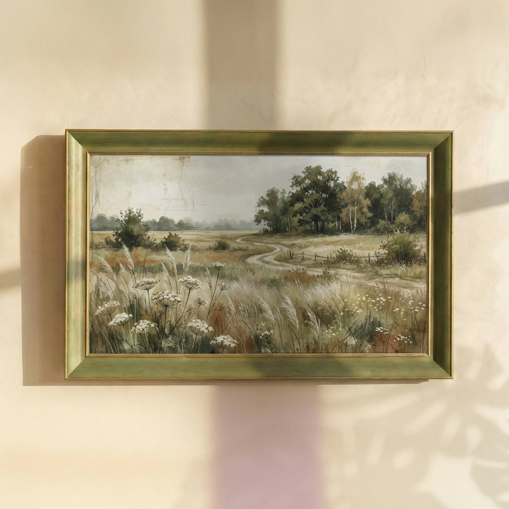 Peaceful Country Road Painting